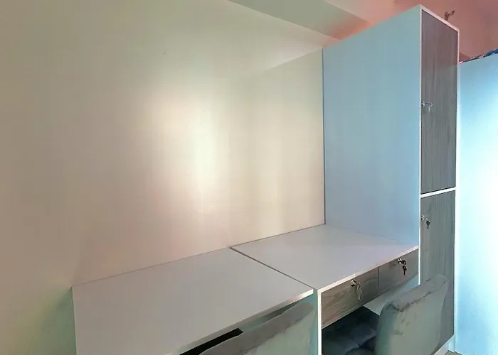 Aparthotel Share In Katipunan - Loft Bed, Spacious Storage, Wifi, Pool, Gym, Sauna, Balcony 4*